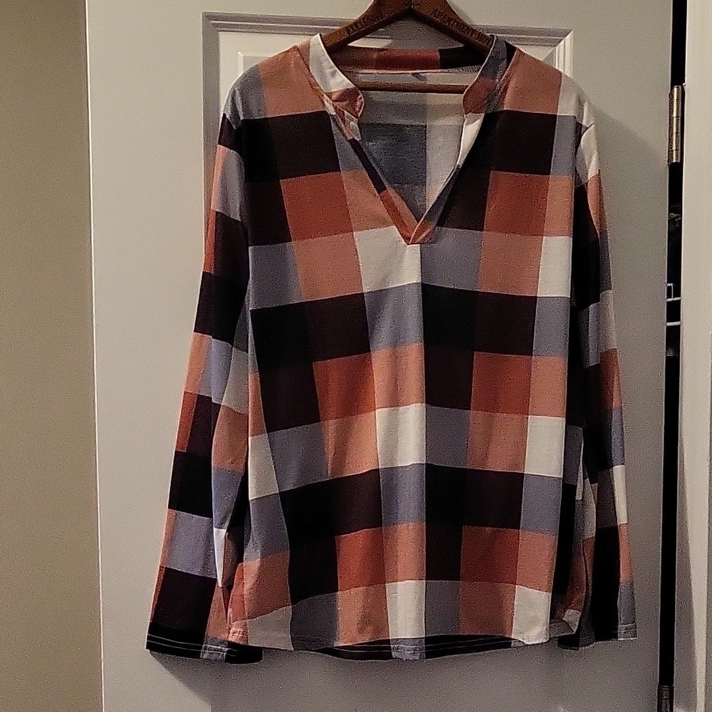 Plaid Long Sleeve Shirt